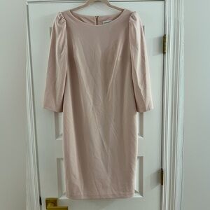 NWT Calvin Klein, Dress size 10, light pink.